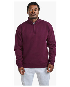 Gildan 18810 Maroon-Unisex Heavy Blend™ Quarter-Zip Sweatshirt Maroon
