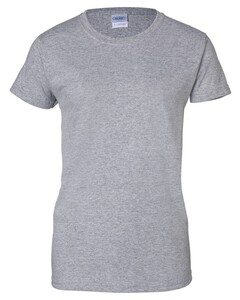 Gildan 2000L Gray-Ultra Cotton 6.0oz Women's T-Shirt Gray
