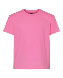 Gildan 3000B Pink-Youth Light Cotton T-Shirt Pink