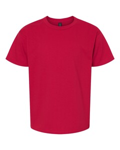 Gildan 3000B Red-Youth Light Cotton T-Shirt Red
