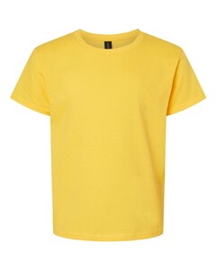 Gildan 3000B Yellow-Youth Light Cotton T-Shirt Yellow