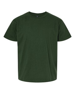 Gildan 3000B Green-Youth Light Cotton T-Shirt Green