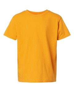 Gildan 3000B Yellow-Youth Light Cotton T-Shirt Yellow