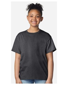 Gildan 3000B Gray-Youth Light Cotton T-Shirt Gray