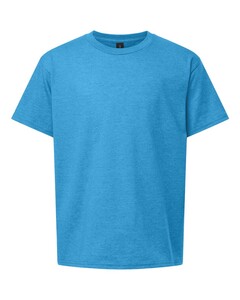 Gildan 3000B Blue-Green-Youth Light Cotton T-Shirt Blue-Green