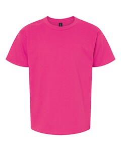 Gildan 3000B Pink-Youth Light Cotton T-Shirt Pink