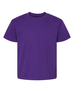 Gildan 3000B Purple-Youth Light Cotton T-Shirt Purple