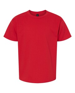 Gildan 3000B Red-Youth Light Cotton T-Shirt Red