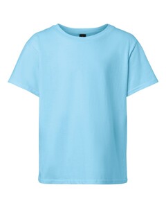Gildan 3000B Blue-Youth Light Cotton T-Shirt Blue
