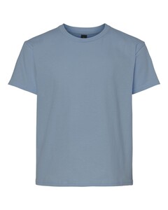 Gildan 3000B Blue-Youth Light Cotton T-Shirt Blue