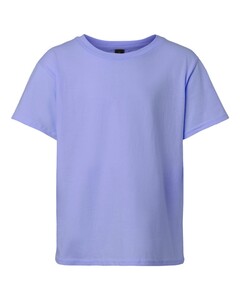 Gildan 3000B Purple-Youth Light Cotton T-Shirt Purple