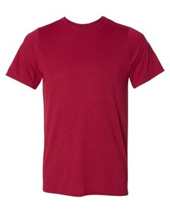 100% Polyester 5.0oz Performance T-Shirt Red Gildan 42000 Red