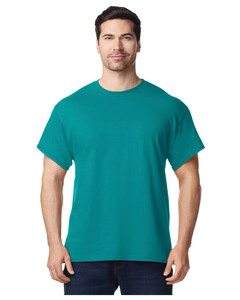 Gildan 5000 Blue-Green-Heavy Cotton T-Shirt Blue-Green