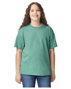 Youth Heavy Cotton T-Shirt Blue-Green Gildan 5000B Blue-Green