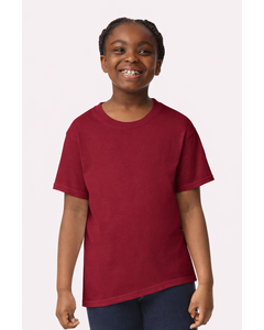 Gildan 64000B Red-Softstyle&reg; Youth T-Shirt Red