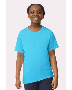 Gildan 64000B Blue-Softstyle&reg; Youth T-Shirt Blue