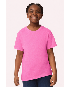 Gildan 64000B Pink-Softstyle&reg; Youth T-Shirt Pink