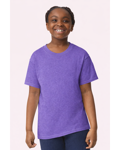 Gildan 64000B Purple-Softstyle&reg; Youth T-Shirt Purple