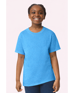 Gildan 64000B Blue-Green-Softstyle&reg; Youth T-Shirt Blue-Green