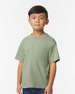 Gildan 65000B Green-Softstyle&reg; Youth Midweight T-Shirt Green