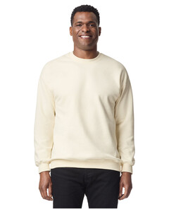 Gildan SF000 White-Softstyle&reg; Crewneck Sweatshirt White