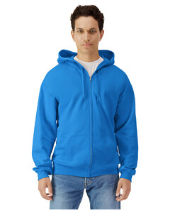 Gildan SF600 Blue-Softstyle&reg; Full-Zip Hoodie Blue