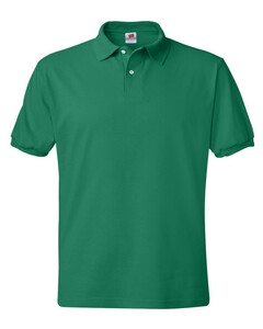 Hanes 054X Green-Ecosmart&reg; Jersey Sport Shirt Green