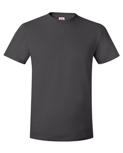 Hanes 4980 Gray-Perfect-T Cotton T-Shirt Gray