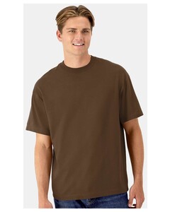 Hanes 5180R Brown-Beefy-T&reg; Retro Street T-Shirt Brown