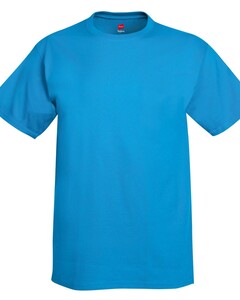 Authentic T-Shirt Blue-Green Hanes 5250 Blue-Green