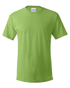 Essential-T Cotton T-Shirt Green Hanes 5280 Green