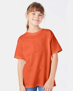 Essential-T Youth T-Shirt Orange Hanes 5480 Orange
