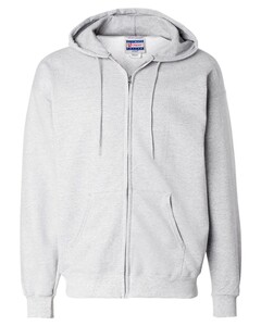Ultimate Cotton Zip-Up Hoodie Gray Hanes F280 Gray