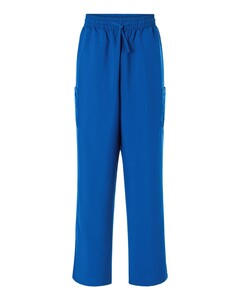 Hanes HSB003 Blue-Women's Scrub Open Leg Pants Blue