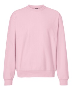 Hanes OG600 Pink-Unisex Beefy&reg; Sweats Premium Heavyweight Crewneck Sweatshirt Pink