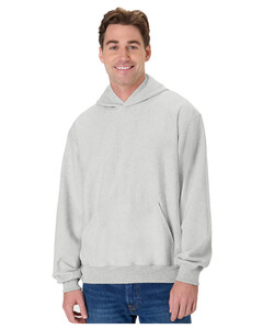 Hanes OG700 Gray-Unisex Beefy&reg; Sweats Premium Heavyweight Hooded Sweatshirt Gray