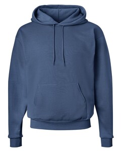 Hanes P170 Blue-EcoSmart Pullover Hoodie Blue