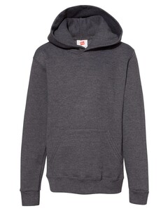 Ecosmart Youth Hoodie Gray Hanes P473 Gray