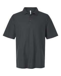 Harriton M105T Gray-Men's Tall Maverick CVC Pique Polo Gray