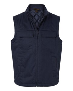 Harriton M723 Navy-Unisex ClimaBloc&reg; Station Vest Navy