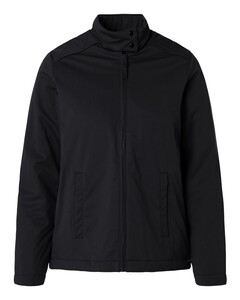 Harriton M781W Black-Women's Guardian Insulated Utility Jacket Black