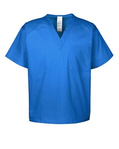 Harriton M897 Blue-Restore Scrub Top Blue