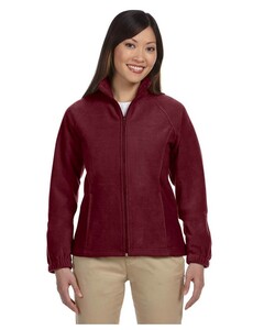 Women's Full-Zip Fleece Purple Harriton M990W Purple