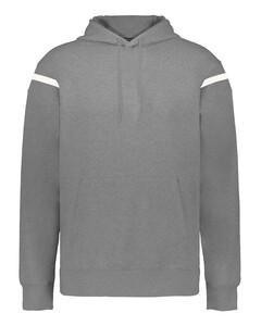 Holloway 223526 Gray-Unisex Heritage Prep Hooded Sweatshirt Gray