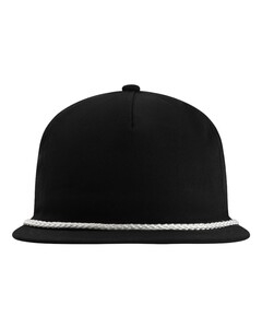Imperial DNA001 Black-The Original Rope Five-Panel Cap Black