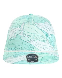 The Golden Hour Cap Blue-Green Imperial DNA014 Blue-Green