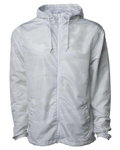 Independent Trading EXP54LWZ Camo-Light Weight Windbreaker Zip Jacket Camo