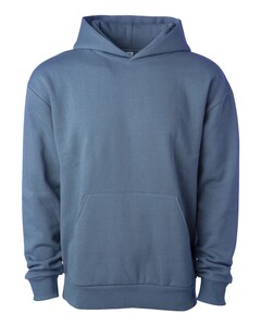 Independent Trading IND330BLV Blue-Boulevard Heavyweight Hooded Sweatshirt Blue