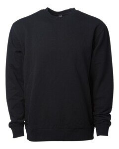 Independent Trading INDLUXCREW Black-Lux Heavyweight Modal Crewneck Sweatshirt Black