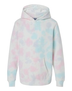 Independent Trading PRM1500TD Tie-Dyed-Youth Midweight Tie-Dye Hoodie Tie-Dyed